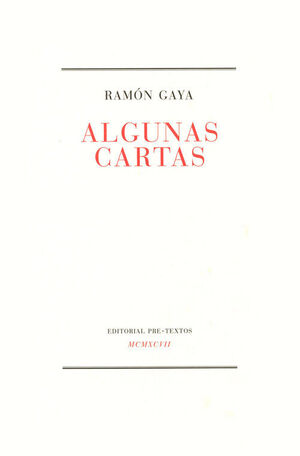 ALGUNAS CARTAS